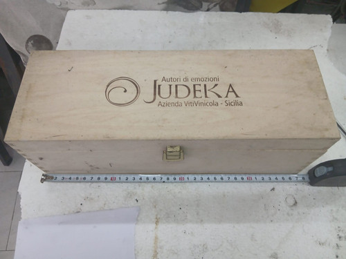 Cassetta legno per vino - legno,