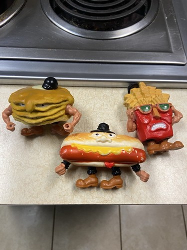 Mattel 1988 food fighters - food,