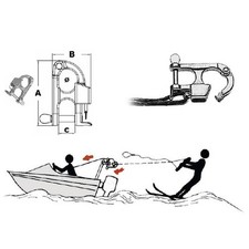 Moschettone Anello per sci