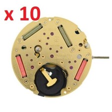 Offerta X 10 Movimenti Orologio 251.471 Eta Swiss Made Chrono Quarzo Funzionanti