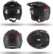 Casco moto ufo jet sheratan - moto,