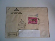 BUSTA SAN MARINO POSTA AEREA LIRE 1000 ANGOLO RACCOMANDATA 1° GIORNO