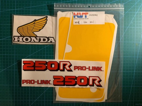 Adesivi honda 250 1984 - adesivi,