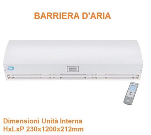 Barriera aria naicon 120 cm - barriera,