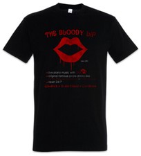 T-Shirt The Bloody Lip Il Gioco Segreto della Scimmia Est Logo Isola Simbolo Insegna