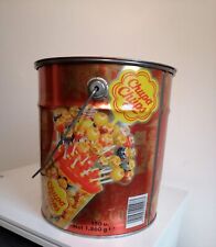 Secchiello con manico e coperchio CHUPA CHUPS lecca lecca anni 90 Vintage.