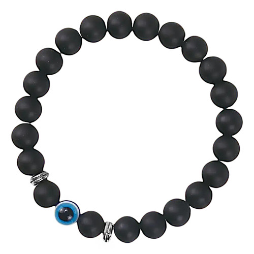 Bracciale portafortuna occhio - bracciale,