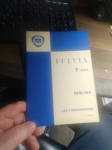 Lancia fulvia 2 - lancia, bl