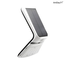 Applique, Lampada a Led da Parete, con Pannello Solare Integrato, da 40watt