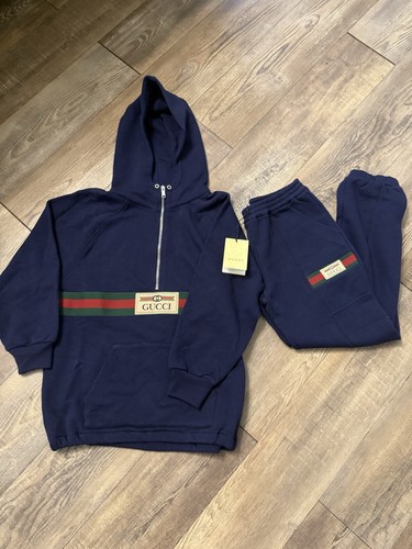 Gucci tuta bambino blu pezzi - gucci,