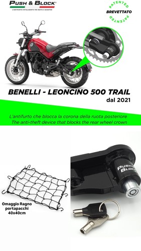 Antifurto meccanico push - push, &