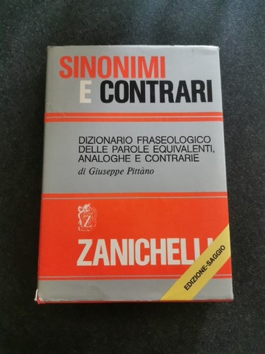 Sinonimi contrari - e,