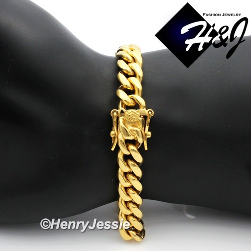 Bracciale uomo acciaio - 7,5-11",