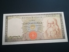 50000 Lire Leonardo 04/02/1974