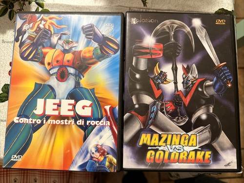 Dvd jeeg contro - i, mostri