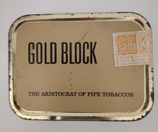 scatola vintage di tabacco da