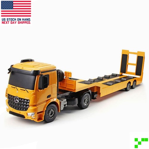 Camion rimorchio doppio - rimorchio, e
