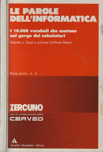 Parole dell informatica i - dell'informatica.,
