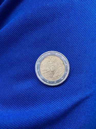 Moneta euro 100 jahre - moneta, 2