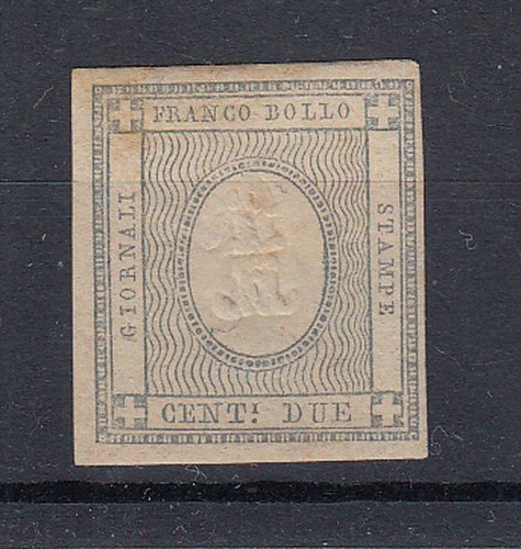 Sardegna 1861 per stampati - 1861, 2