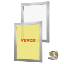 VEVOR Kit di Telaio Serigrafico 2 Pezzi Lega di Alluminio 50,8x61 cm 160 Maglie
