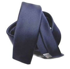 CRAVATTA STRETTA BLU