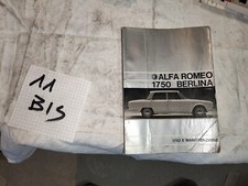 ALFA ROMEO 1750 - USO E