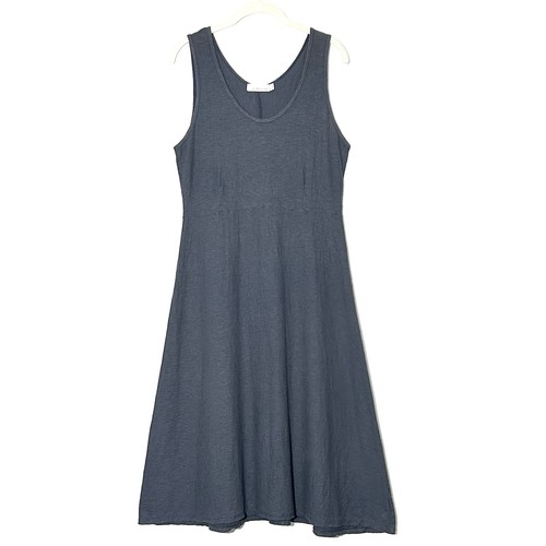Abito line tank grigio lino - grigio,