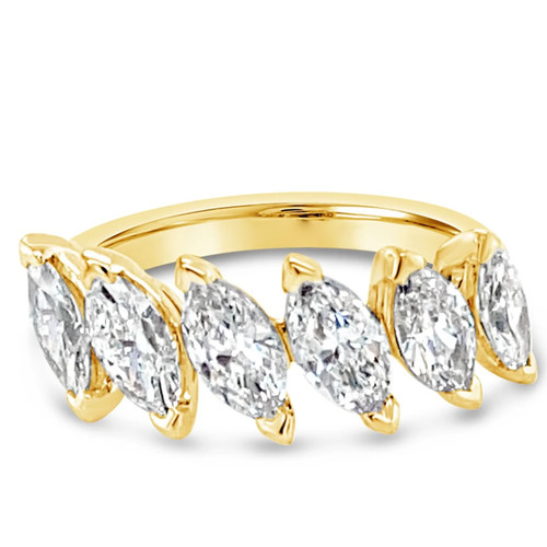 Anello marquise ct 14k - anello,