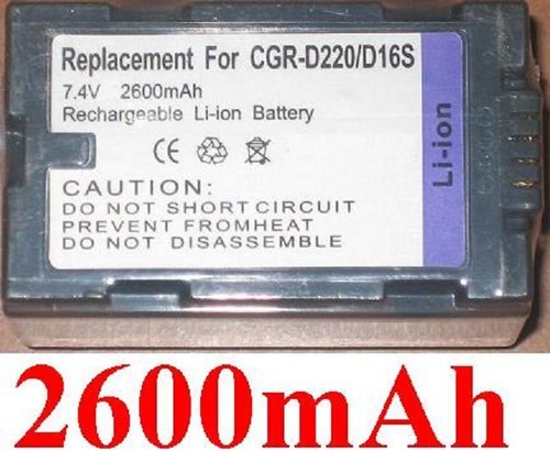 Batterie 2600mah tipo - tipo, cgp-d16s