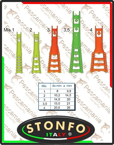 Scaletta regolabile stonfo per