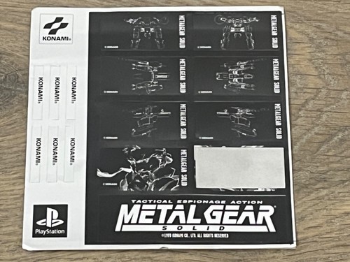 Metal gear solid - metal,