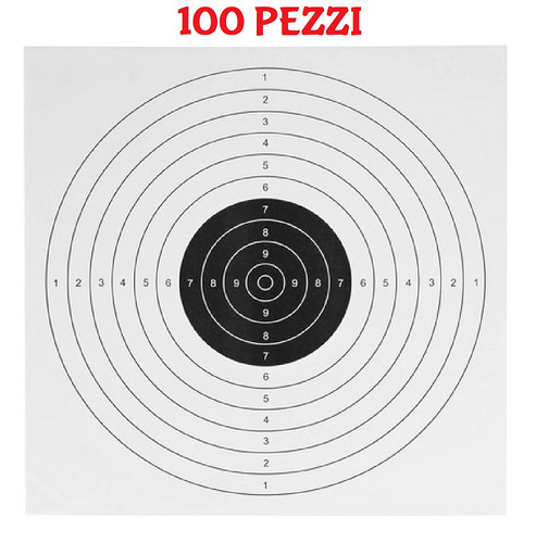 100 pezzi bersaglio - pezzi,