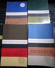LOTTO 4 LIBRI COLLANA CLASSICI DELLA DEMOCRAZIA MODERNA IL MULINO Hume Lincoln