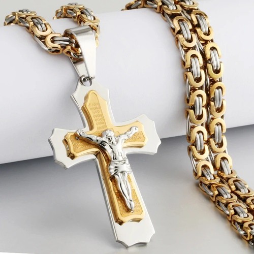 Collana uomo grande ciondolo
