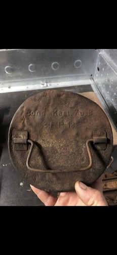 Coperchio bossolo tedesco ww2 - coperchio,