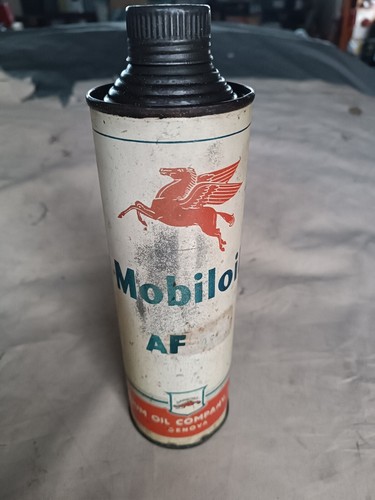 Latta olio vintage mobiloil - vintage, af