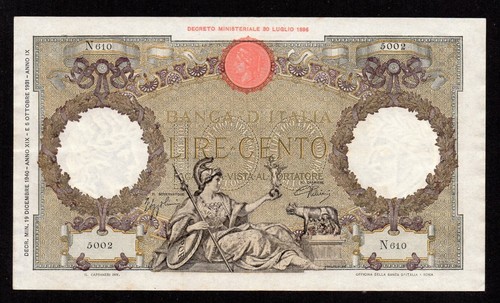 Cento 100 lire aquila romana - 100,