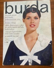 Pubblicità cartonata-BURDA magazine femminile,anno 1960/70