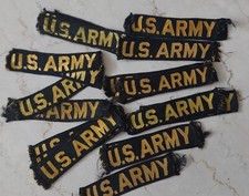 VIETNAM WAR GUERRA UNIFORMI US ARMY TAPE GOLD ORIGINALE