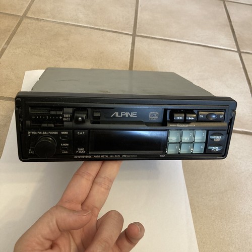 Alpine vintage 7192 fm - 7192, am/fm