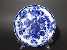 ANTICO PIATTO NINFEE CERAMICA RICHARD MILANO FINE 800 FLOW BLUE WATER NYMPH 2414