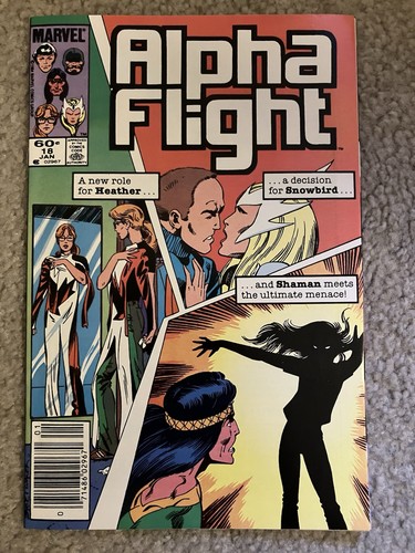 Alpha flight marvel 1984 - alpha,