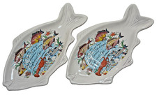 Set di 2 piatti a forma di