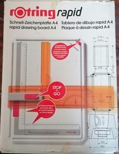 Rotring Rapid DIN A4 - Tavola da disegno A4 con meccanismo Stop & Go 522404