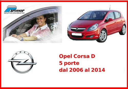 Deflettori aria per - opel, corsa