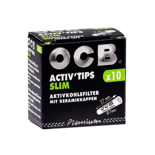 Ocb activ slim tips - activ, pezzi