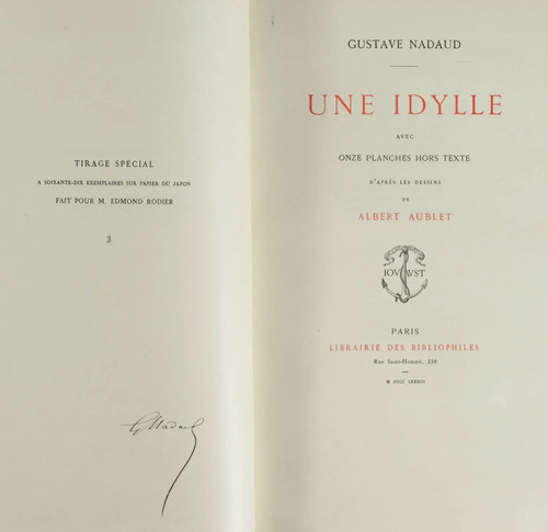 Nadaud idylle 1883 - 1883, 1/70