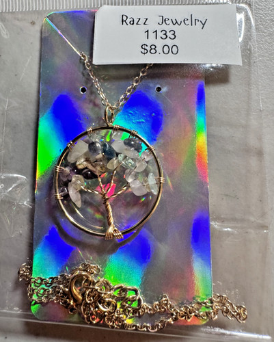 Collana rotonda pietra - collana, in