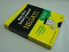 (Bob LeVitus) MAC OS X Snow Leopard per negati 2010 Mondadori Oscar 